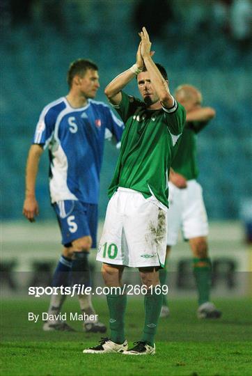 Slovakia v Republic of Ireland - 2008 European Championship Qualifier Slovakia v Republic of Ireland - 2008 European Championship Qualifier