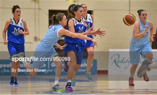 Team Montenotte Hotel Cork v DCU Mercy - Basketball Ireland Women's National Cup Semi-Final