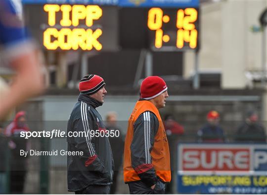 Tipperary v Cork - McGrath Cup Quarter-Final