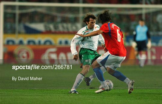 Czech Republic v Republic of Ireland - 2008 European Championship Qualifier