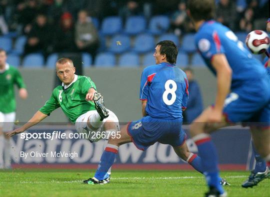Iceland v Northern Ireland - 2008 European Championship Qualifier