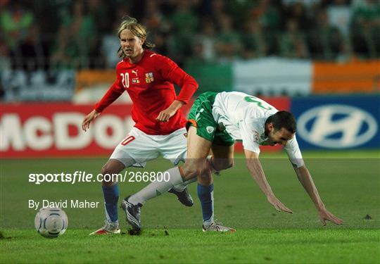 Czech Republic v Republic of Ireland - 2008 European Championship Qualifier Czech Republic v Republic of Ireland - 2008 European Championship Qualifier