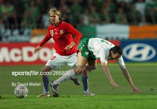 Czech Republic v Republic of Ireland - 2008 European Championship Qualifier