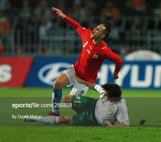 Czech Republic v Republic of Ireland - 2008 European Championship Qualifier Czech Republic v Republic of Ireland - 2008 European Championship Qualifier