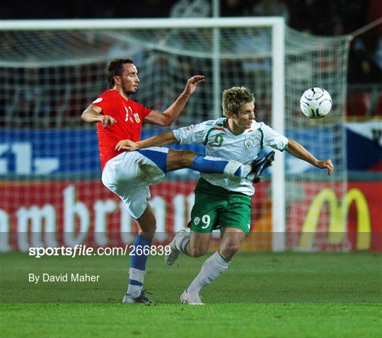 Czech Republic v Republic of Ireland - 2008 European Championship Qualifier Czech Republic v Republic of Ireland - 2008 European Championship Qualifier