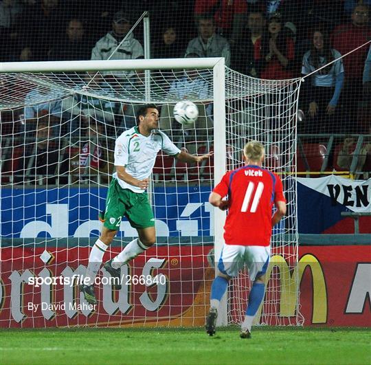 Czech Republic v Republic of Ireland - 2008 European Championship Qualifier Czech Republic v Republic of Ireland - 2008 European Championship Qualifier