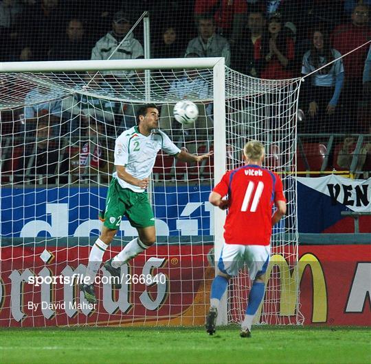 Czech Republic v Republic of Ireland - 2008 European Championship Qualifier