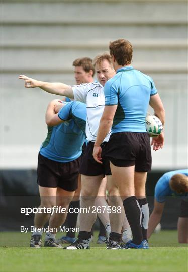 Ireland Rugby World Cup Squad Training - Tuesday 18th