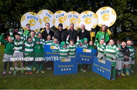 Aviva Club of the Year for 2014