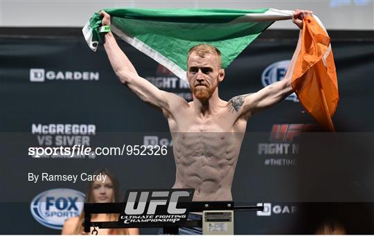 UFC Fight Night - Conor McGregor v Dennis Siver - Weigh-in