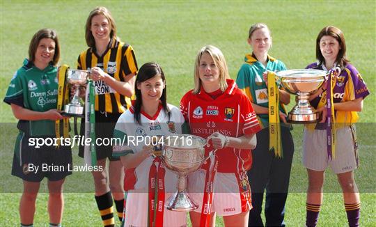 TG4 All-Ireland Ladies Senior, Intermediate, and Junior C'ship Football Finals Photocall