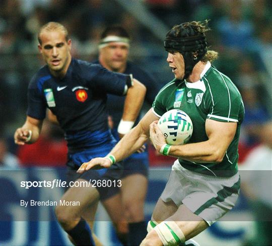 Ireland v France - 2007 Rugby World Cup - Pool D