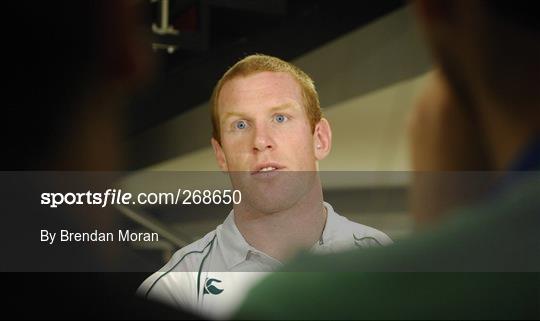 Ireland Rugby Squad Press Conference - Wednesday 26th