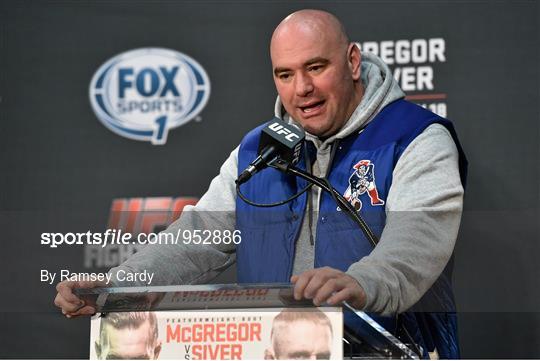 UFC Fight Night - Conor McGregor v Dennis Siver - Post Fight Press Conference