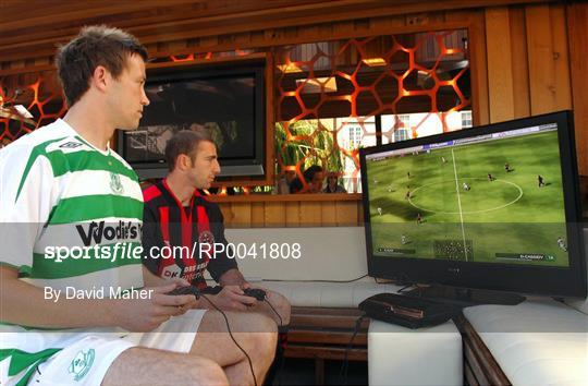 eircom League of Ireland Players Join Forces to Launch FIFA 08