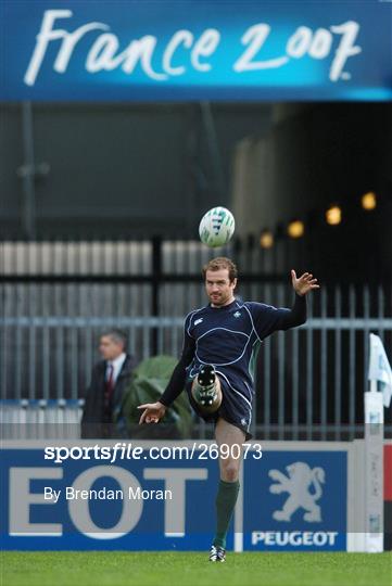 Ireland Rugby Squad Captain's Run - Saturday 29th