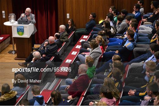 UCD GAA Club Event - An Evening with Brian Cody and Eamonn Ryan