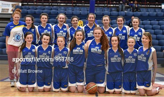 St Louis Kiltimagh v Mercy Mounthawk - All-Ireland Schools Cup U16B Girls Final St Louis Kiltimagh v Mercy Mounthawk - All-Ireland Schools Cup U16B Girls Final
