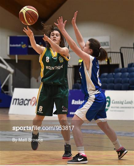 St Louis Kiltimagh v Mercy Mounthawk - All-Ireland Schools Cup U16B Girls Final St Louis Kiltimagh v Mercy Mounthawk - All-Ireland Schools Cup U16B Girls Final