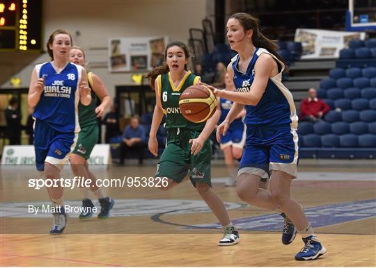St Louis Kiltimagh v Mercy Mounthawk - All-Ireland Schools Cup U16B Girls Final St Louis Kiltimagh v Mercy Mounthawk - All-Ireland Schools Cup U16B Girls Final