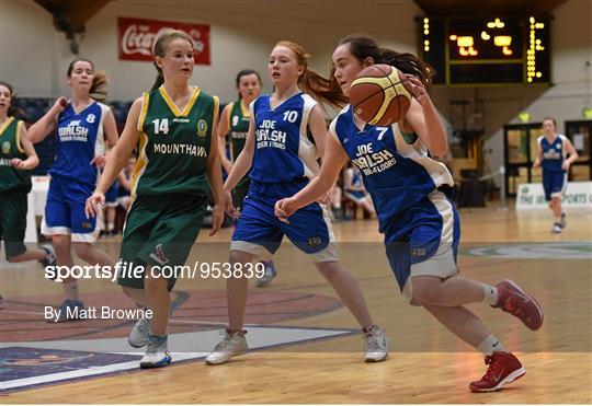 St Louis Kiltimagh v Mercy Mounthawk - All-Ireland Schools Cup U16B Girls Final St Louis Kiltimagh v Mercy Mounthawk - All-Ireland Schools Cup U16B Girls Final