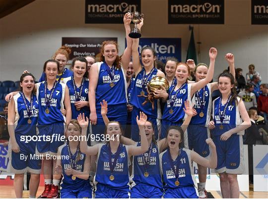 St Louis Kiltimagh v Mercy Mounthawk - All-Ireland Schools Cup U16B Girls Final St Louis Kiltimagh v Mercy Mounthawk - All-Ireland Schools Cup U16B Girls Final