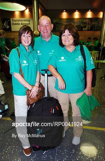 2007 Special Olympics World Summer Games Volunteers Depart for China