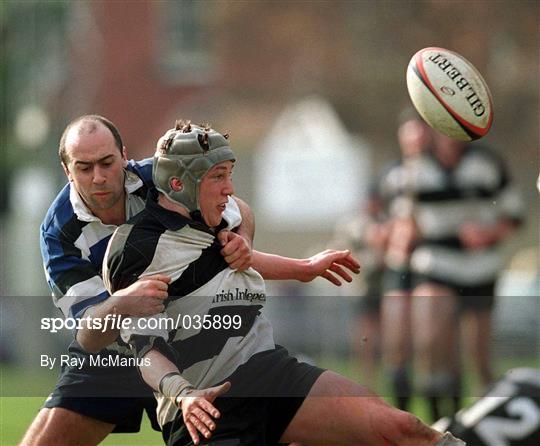 Old Belvedere v Wanderers - AIB All-Ireland League Division 2