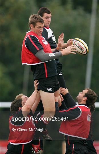 Ulster Rugby Training Session