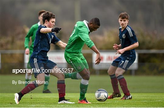 Republic of Ireland v Scotland - U15 Soccer International