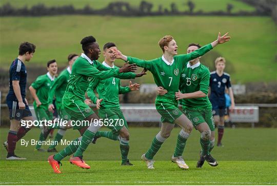 Republic of Ireland v Scotland - U15 Soccer International Republic of Ireland v Scotland - U15 Soccer International