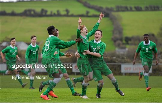 Republic of Ireland v Scotland - U15 Soccer International