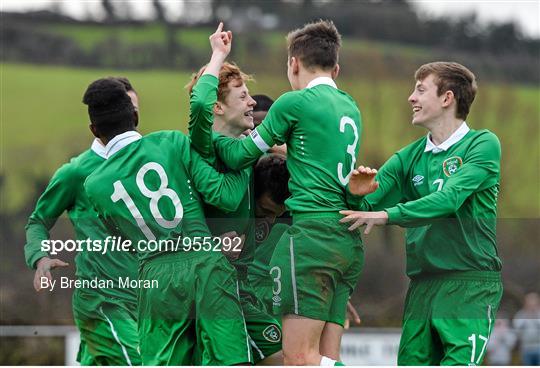 Republic of Ireland v Scotland - U15 Soccer International