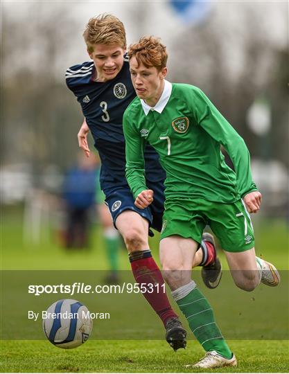 Republic of Ireland v Scotland - U15 Soccer International Republic of Ireland v Scotland - U15 Soccer International