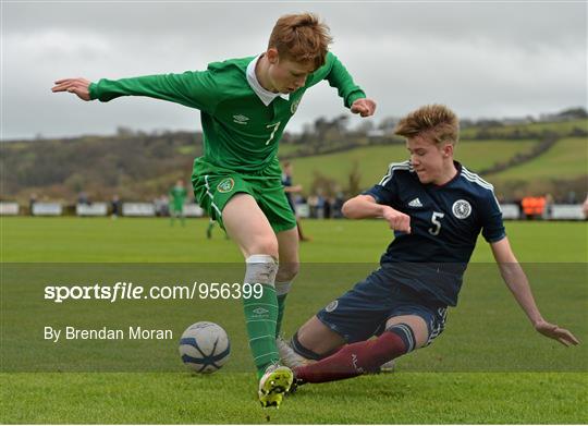 Republic of Ireland v Scotland - U15 Soccer International