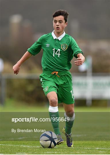 Republic of Ireland v Scotland - U15 Soccer International Republic of Ireland v Scotland - U15 Soccer International
