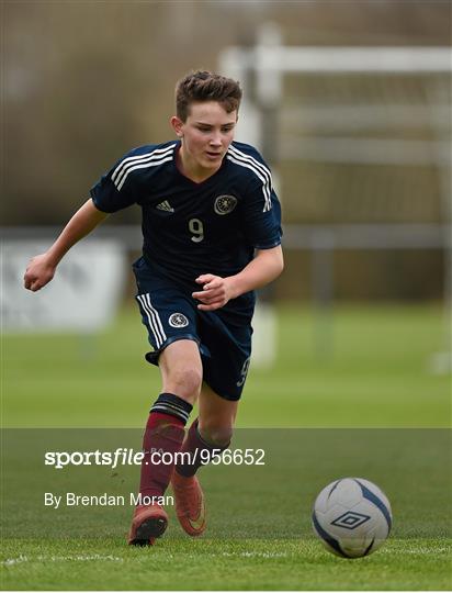 Republic of Ireland v Scotland - U15 Soccer International Republic of Ireland v Scotland - U15 Soccer International