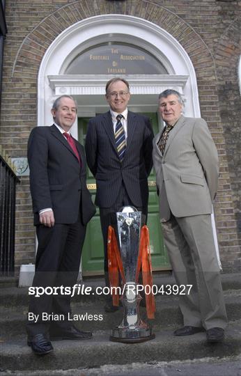 FAI unveil new eircom League of Ireland Premier Division Trophy
