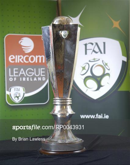 FAI unveil new eircom League of Ireland Premier Division Trophy