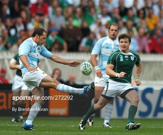 Ireland v Argentina - 2007 Rugby World Cup - Pool D