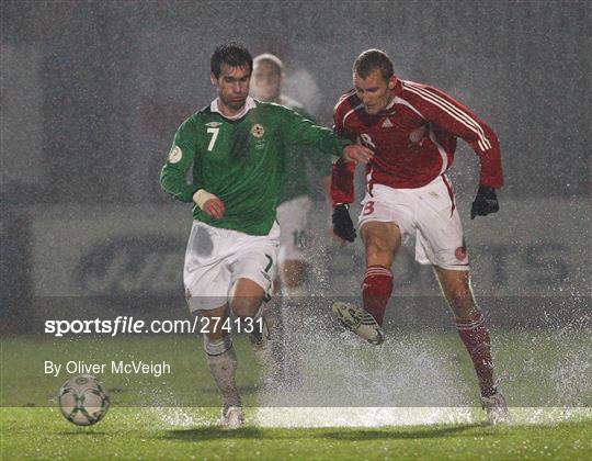 Northern Ireland v Denmark - 2008 European Championship Qualifier