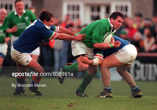 Anthony Foley Career Highlights Ireland v Italy - Lloyds TSB 6 Nations