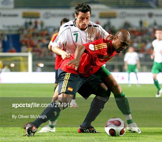 Spain v Northern Ireland - 2008 European Championship Qualifier