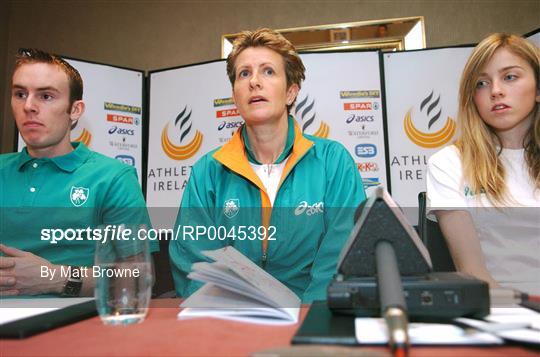 Press Conference ahead of the SPAR European Cross Country C'ships