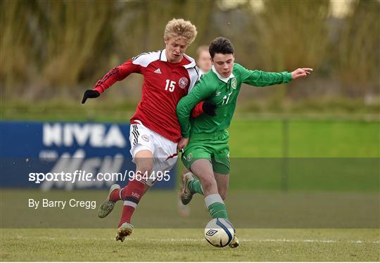Republic of Ireland v Denmark - UEFA U16 Development Tournament
