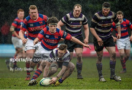 Clontarf v Terenure College - Ulster Bank League Division 1A