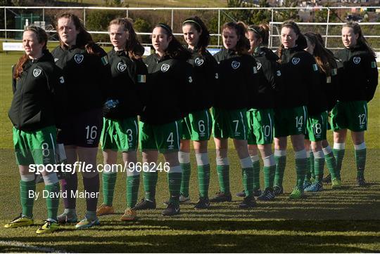 Republic of Ireland v Denmark - UEFA U16 Women's Development Tournament