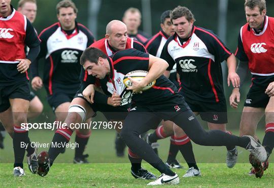 Ulster Rugby Training Session
