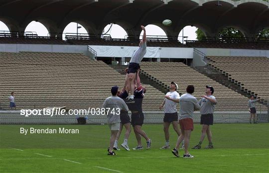 Munster Rugby Squad Training Session