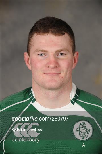 Ireland 'A' Team Portraits